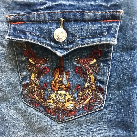 True Religion Embroidered. Boot Cut Sz 29 - Picture 2 of 6